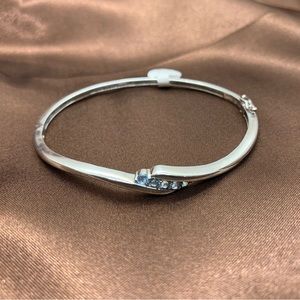 Sterling silver minimalist bracelet
